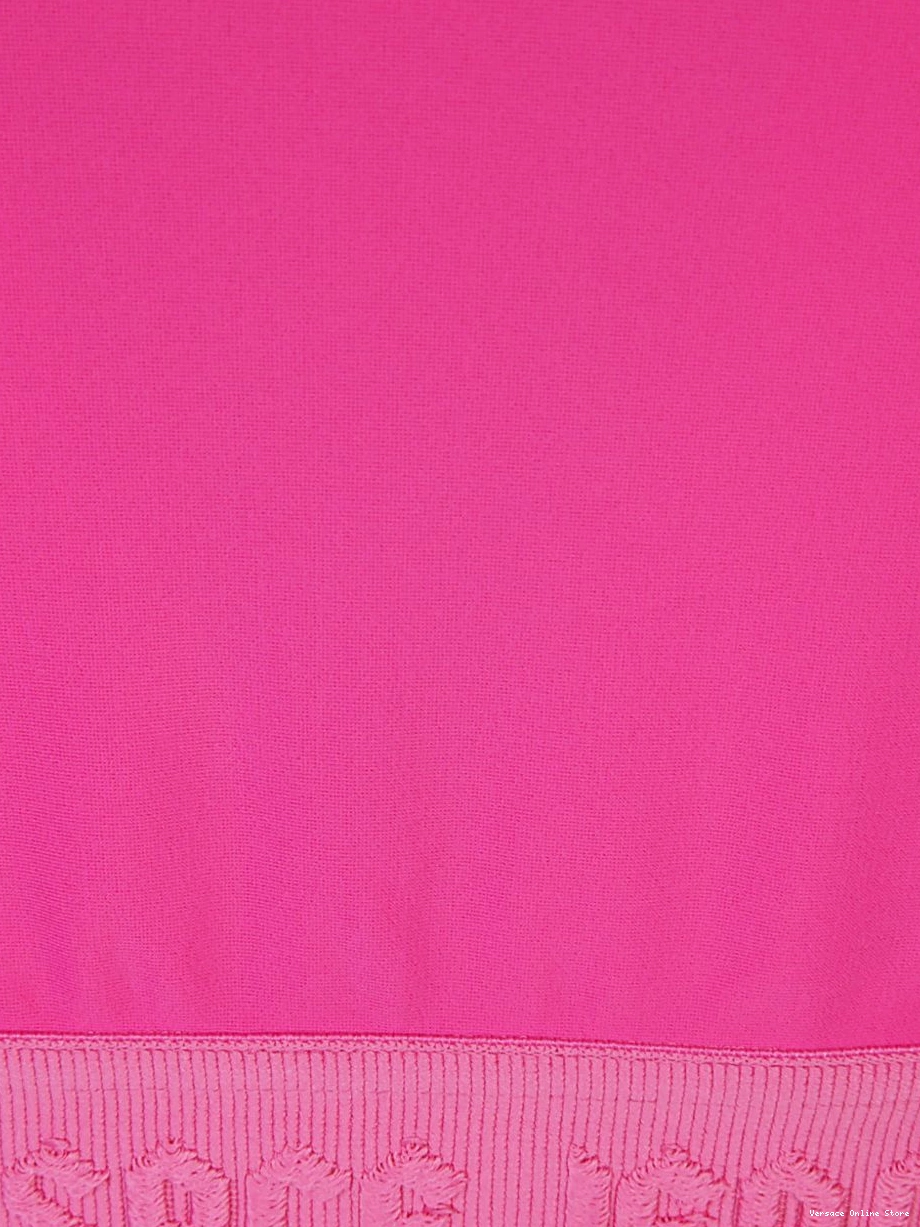Affordable Versace top Jeans Couture stretch-design cropped Women 0403